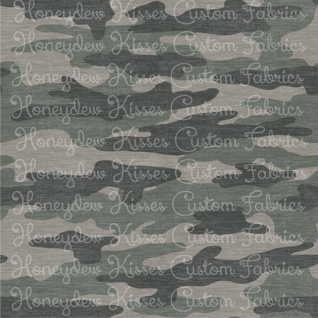 Distressed Camo - Olive