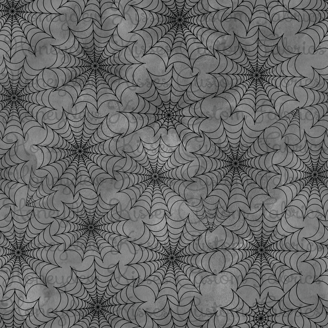 100% Witchy Webs - Grey