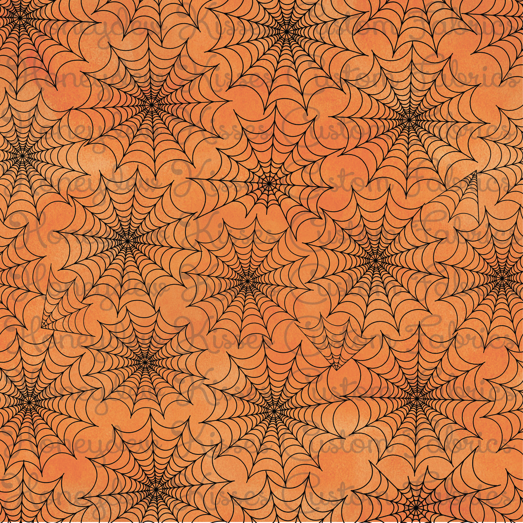 100% Witchy Webs - Orange
