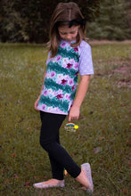 Purple Geo - Emerald Floral