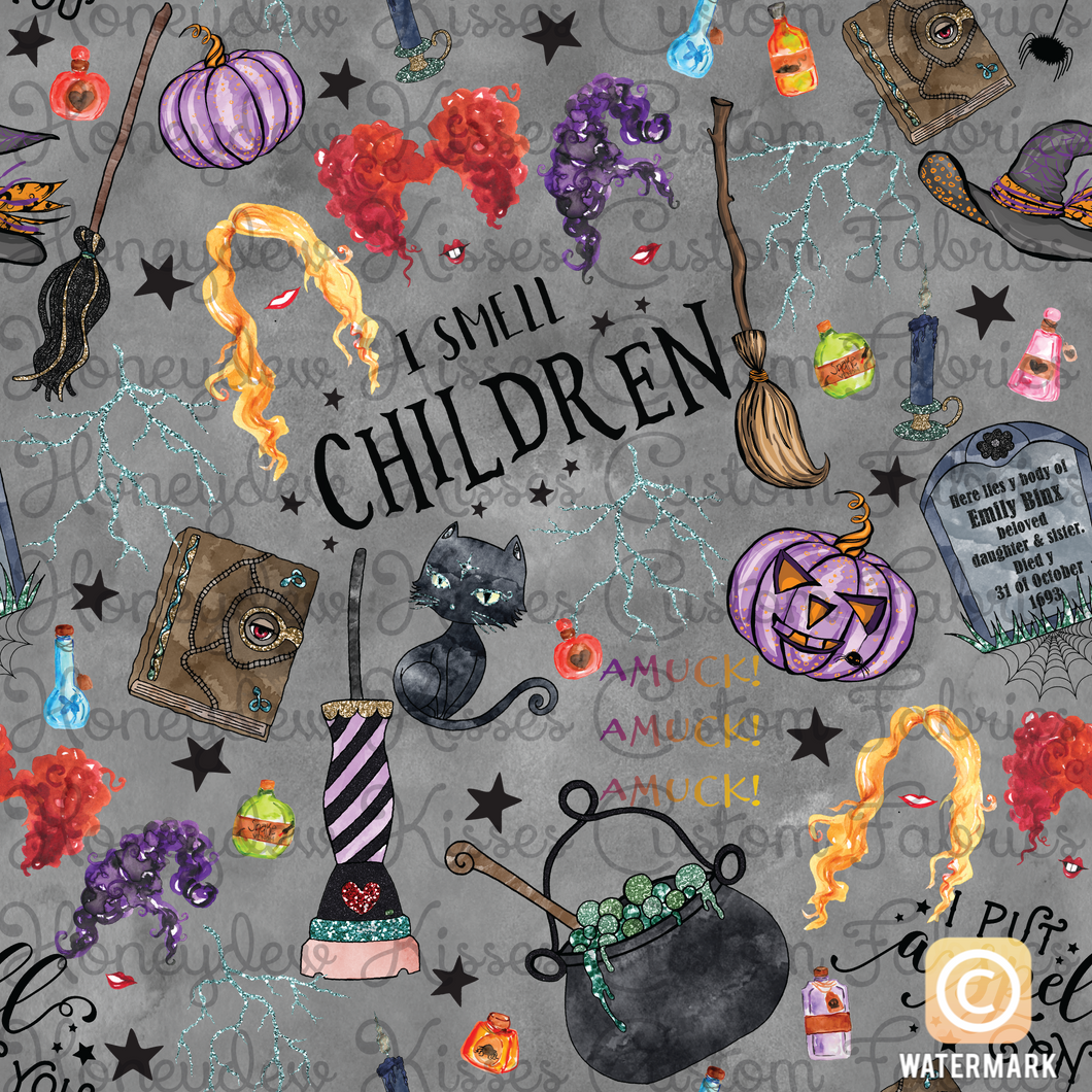 100% Witchy Main - Grey