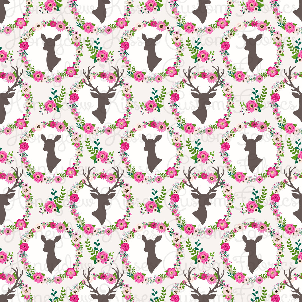 Floral Deer