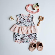 The Black Cherry Romper & Peplum Set (Discontinued)