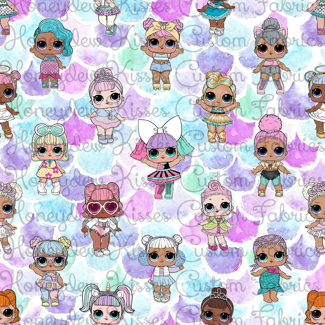Dainty Dolls - Mermaid Scales