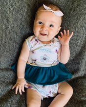 The Black Cherry Romper & Peplum Set (Discontinued)