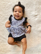 The Black Cherry Romper & Peplum Set (Discontinued)