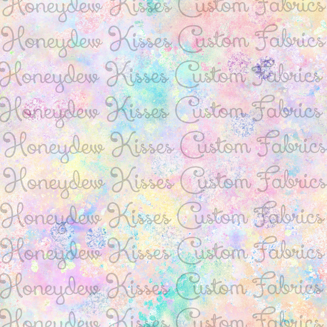 Pastel Rainbow Splatter