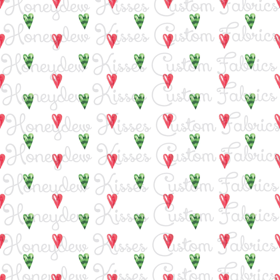 Hello Summer! Watermelon Hearts