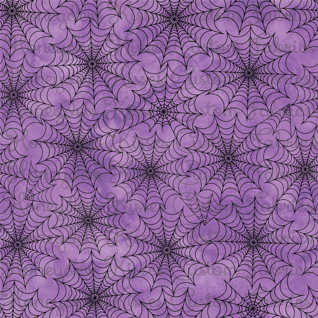 100% Witchy Webs - Purple