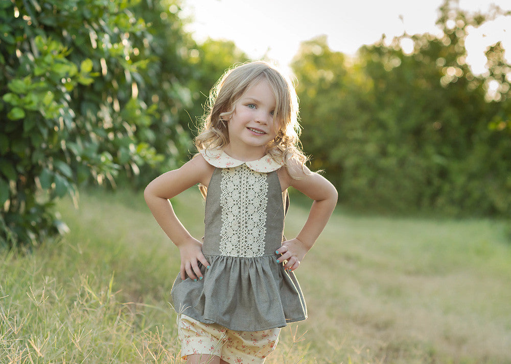 The Seraphina Dress & Tunic – Honeydew Kisses Patterns