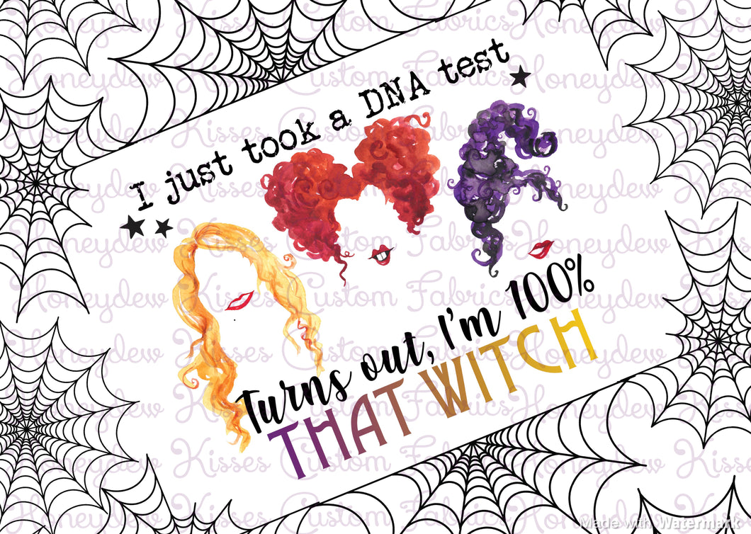 100% Witchy - DNA Panel