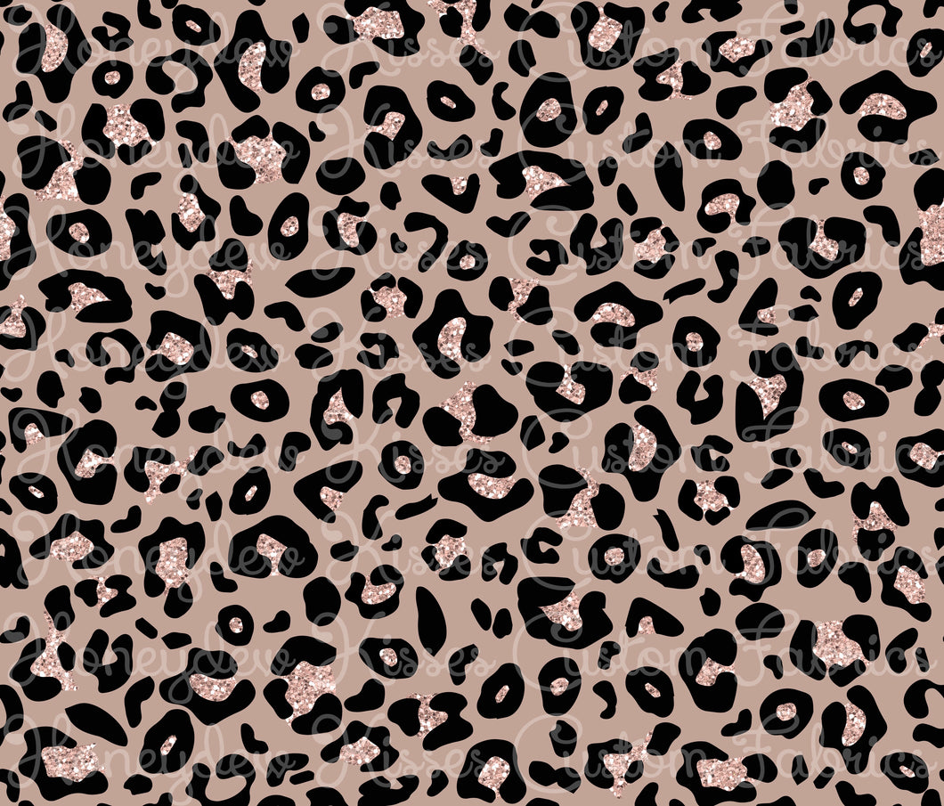 Leopard - Sand Glitter