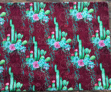 Coral Cacti - Cactus Garden Burgundy